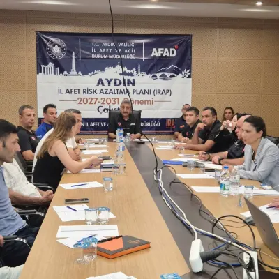 Aydın'da Deprem Çalıştayı Gerçekleştirildi: 2027-2031 İRAP Hazırlıkları Başladı