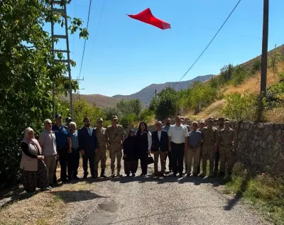 Şehit Niyazi Koyun Kemaliye'de Şahadet Yıl Dönümünde Dualarla Anıldı
