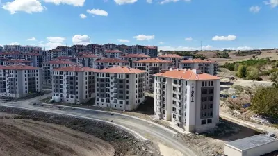 İstanbul'da TOKİ Kiralık Sosyal Konut Başvuruları Başladı: Arnavutköy'deki Konutlar Havadan Görüntülendi