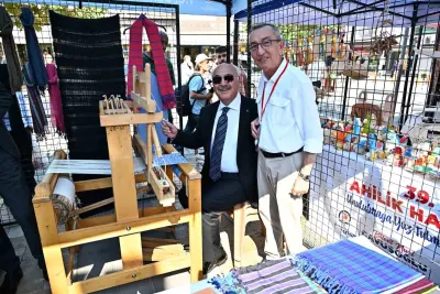 Denizli'de Ahilik Mirası: Vali Köşger Esnafla Buluştu ve Örs Başında Demir Dövdü