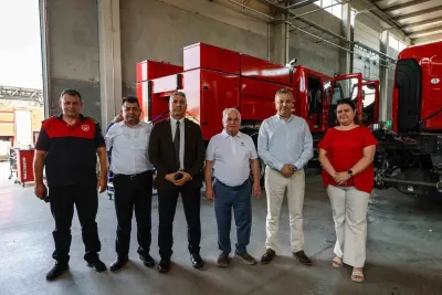 İzmir İtfaiyesi’ne Güç Katacak 10 Yeni Arazöz Yolda