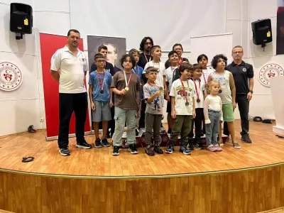 Sinop'ta İlköğretim Haftası Satranç Turnuvasında Öğrenciler Kıyasıya Yarıştı