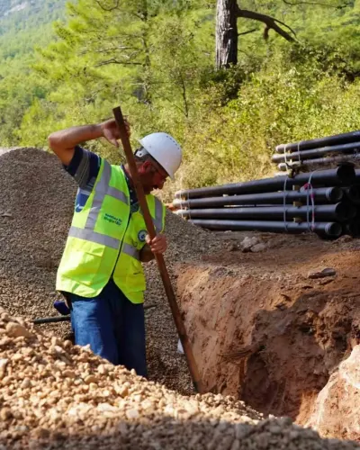 Muğla'da Ekonomik Ömrünü Tamamlayan Su İsale Hatları Yenileniyor