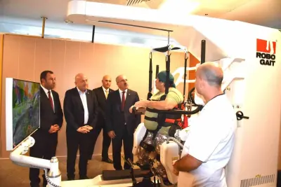 Çanakkale Mehmet Akif Ersoy Devlet Hastanesi'ne İleri Teknoloji Robotik Yürüme Cihazı Kazandırıldı