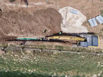 Kızıltepe’de Yarım Asırlık Altyapı Sorunu Tarih Oluyor: MARSU Atıksu Hattını Yeniledi