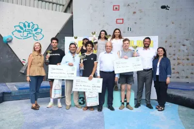 Nilüfer’de İlk Boulder Yarışması Nefes Kesti