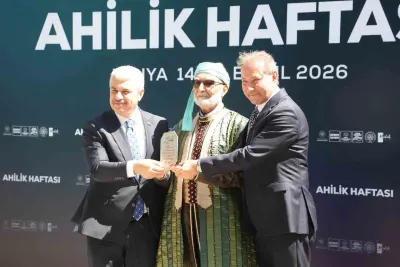 Konya'da 39. Ahilik Haftası Coşkuyla Kutlandı: Yılın Ahisi Ödülü Konya'ya Geliyor