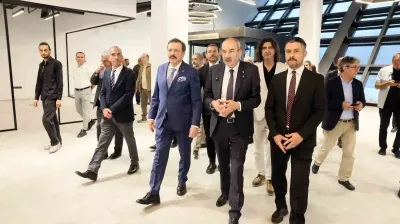 TOBB Başkanı Hisarcıklıoğlu Kayseri Ticaret Odası Projelerini İnceledi