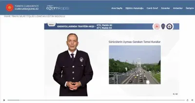 Eskişehir'de Fahri Trafik Müfettişleri İçin Uzaktan Eğitim Dönemi Başladı