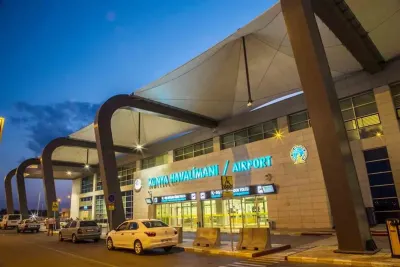 Konya Havalimanı Ağustos Ayında 115 Bin 268 Yolcuya Ev Sahipliği Yaptı