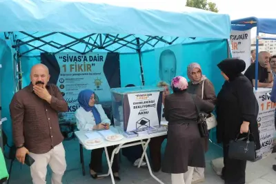 AK Parti Sivas'tan Vatandaşlara 'Sivas'a Dair Bir Fikir' Projesi Çağrısı