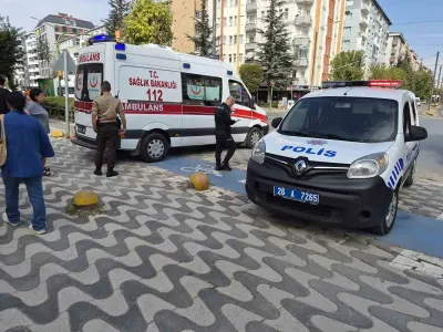 Eskişehir'de Otomobilin Çarptığı Yaşlı Kadın Yaralandı