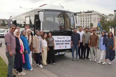 Tuzla'dan Batman'a Bilim Köprüsü: Köy Çocukları Bilimle Buluşuyor