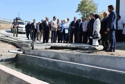 Ağrı Taşlıçay’da Yeni Alabalık Tesisi ve Mesire Alanı Hizmete Açıldı