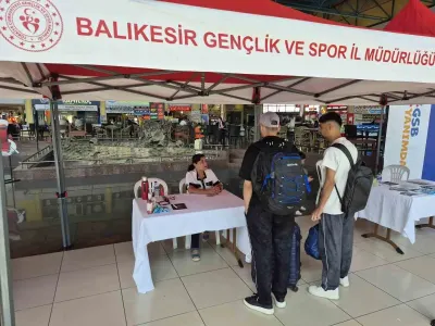 Balıkesir'e Gelen Üniversite Öğrencileri Otogarda Sıcak Bir Karşılaştırma ile Karşılandı