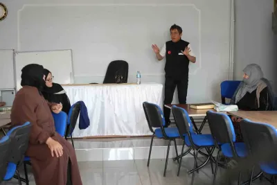 Bayburt AFAD Ekipleri Köy Köy Gezerek Vatandaşları Afetlere Karşı Bilgilendiriyor