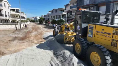 Didim Belediyesi'nden Üstyapı Atılımı: Kendi Üretimi Parke Taşlarıyla Yollar Yenileniyor