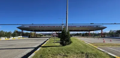 Erzurum Havalimanı'nda Ağustos Ayında 106 Bin Yolcuya Hizmet Verildi