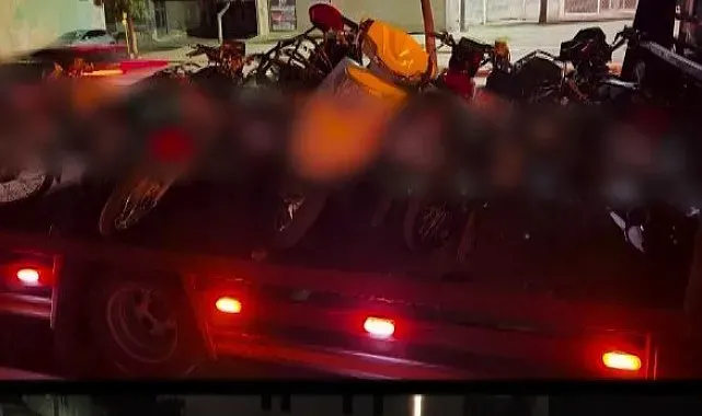 Gaziantep'te 876 motosiklet sürücüsüne 11 milyon TL ceza