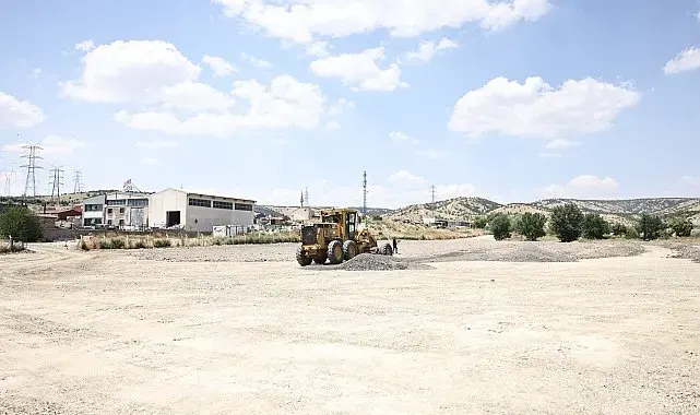Gölbaşı'nda birinci tır parkı tamamlandı