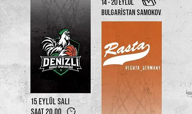 Denizli Basket'in Avrupa'daki il rakibi Rasta Vechta