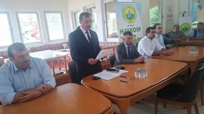 Hisarcık'ta Kooperatif Başkanlarına Tarımsal Hibe ve Destekleme Eğitimi Verildi