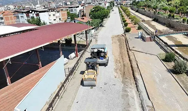 Nazilli Belediyesi Turan Mahallesi'nde asfalt çalışmalarına başladı
