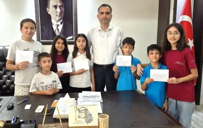 Kozan'da Miniklerden Büyük Yürek: Orman Yangınızedeleri İçin 15 Bin Lira Bağışladılar