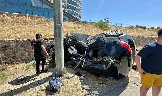 Kahramanmaraş'ta trafik kazası: 2 ağır yaralı
