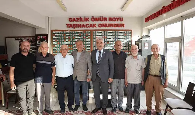 Vali Mehmet Makas'tan Gazilere anlamlı ziyaret