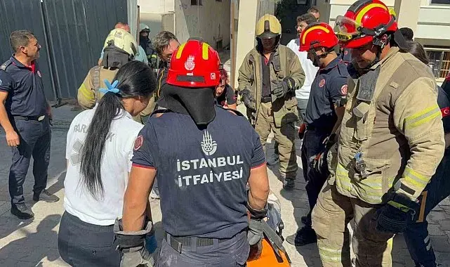 Avcılar'da kentsel dönüşüm kazası: 1 işçi yaralandı