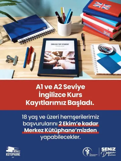 Merkezefendi Belediyesi Ücretsiz İngilizce Kursu Kayıtları Başladı
