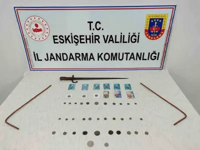 Eskişehir'de Tarihi Eser Operasyonu: Helenistik Dönem Sikkeleri Ele Geçirildi