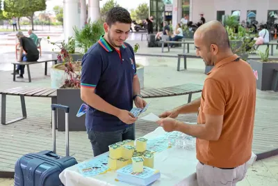 Mersin'de Üniversite Öğrencilerine Otogarda Sıcak Karşılama ve Kapsamlı Destek