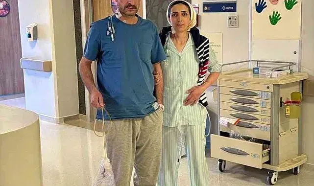 19 yıllık eşine karaciğerini verdi: "Eşimin çektiği ağrıları görünce hiç düşünmeden karar verdim"