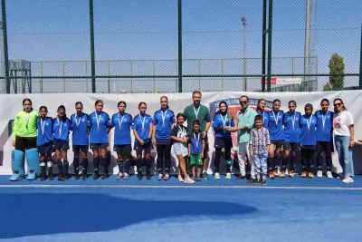 Manisa İl Karması Hokey Kız Takımı 1. Lig'e Yükseldi