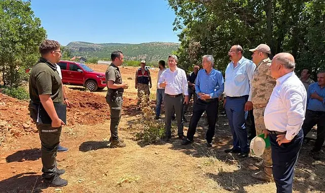 Kemaliye'deki arazi yangını kontrol altına alındı