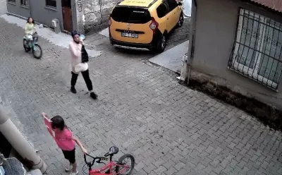 Giresun'da küçük Nehir'in Türk bayrağı hassasiyeti kamerada