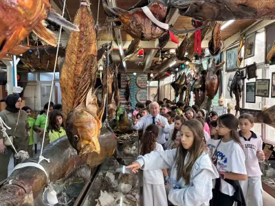 Öğrenciler Yeni Eğitim Yılına Türkiye Deniz Canlıları Müzesi'nde Başladı