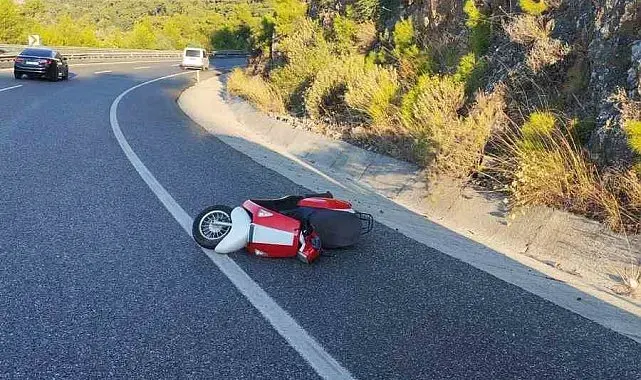 Marmaris yolunda motosiklet kazası: 1 ölü