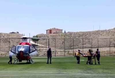85 Yaşındaki İç Kanama Hastası İçin Hava Ambulansı Seferberliği
