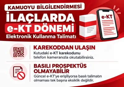 İlaçlarda e-KT Dönemi Başladı: Prospektüslerin Kutularda Olmama Nedeni Açıklandı