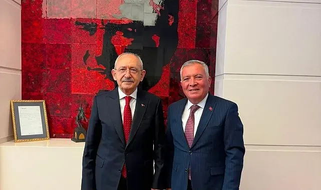 CHP Genel Merkezini ziyaret eden Başkan Kepenek'ten Kılıçdaroğlu'na destek mesajı
