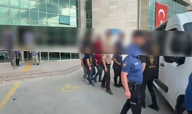 Çankırı'da polis aranan şahıslara geçit vermedi: 7 tutuklama