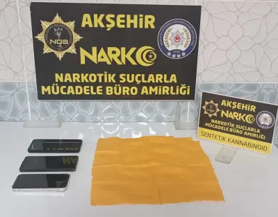 Akşehir'de Nefes Kesen Uyuşturucu Operasyonu: 5 Bin 700 Kullanımlık Bonzai Yakalandı