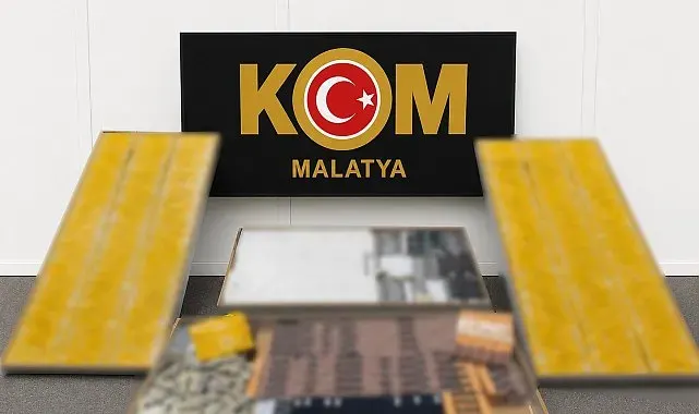Malatya'da gümrük kaçağı sigara ele geçirildi