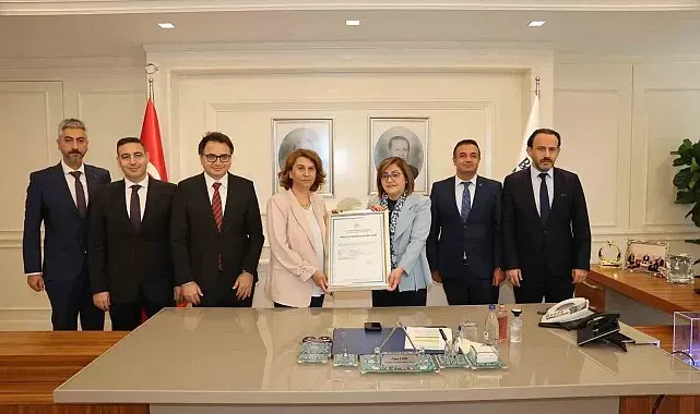 GASKİ, 'Mavi Su Verimliliği Belgesi'ni almaya hak kazandı