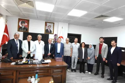 Erzurum Kent Konseyi’nden Başhekim Eroğlu’na Hayırlı Olsun Ziyareti