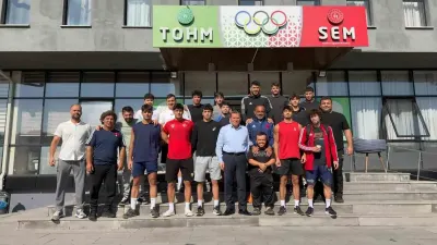 Keçiören Grekoromen Güreş Takımı Kayseri'de Kampta