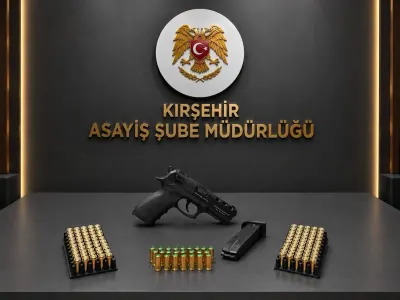 Kırşehir'de Polis Operasyonları: Silah ve Uyuşturucu Ele Geçirildi